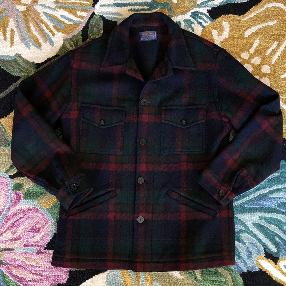 Vintage Pendleton Men's All Wool Shirt Jacket
